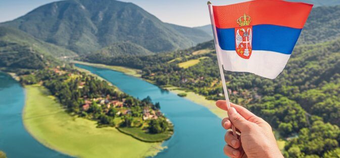 Wizytówka Serbii